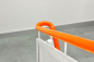 Preview: PVC Handlauf Typ. HL21/50 für Flachstahl 25x15mm